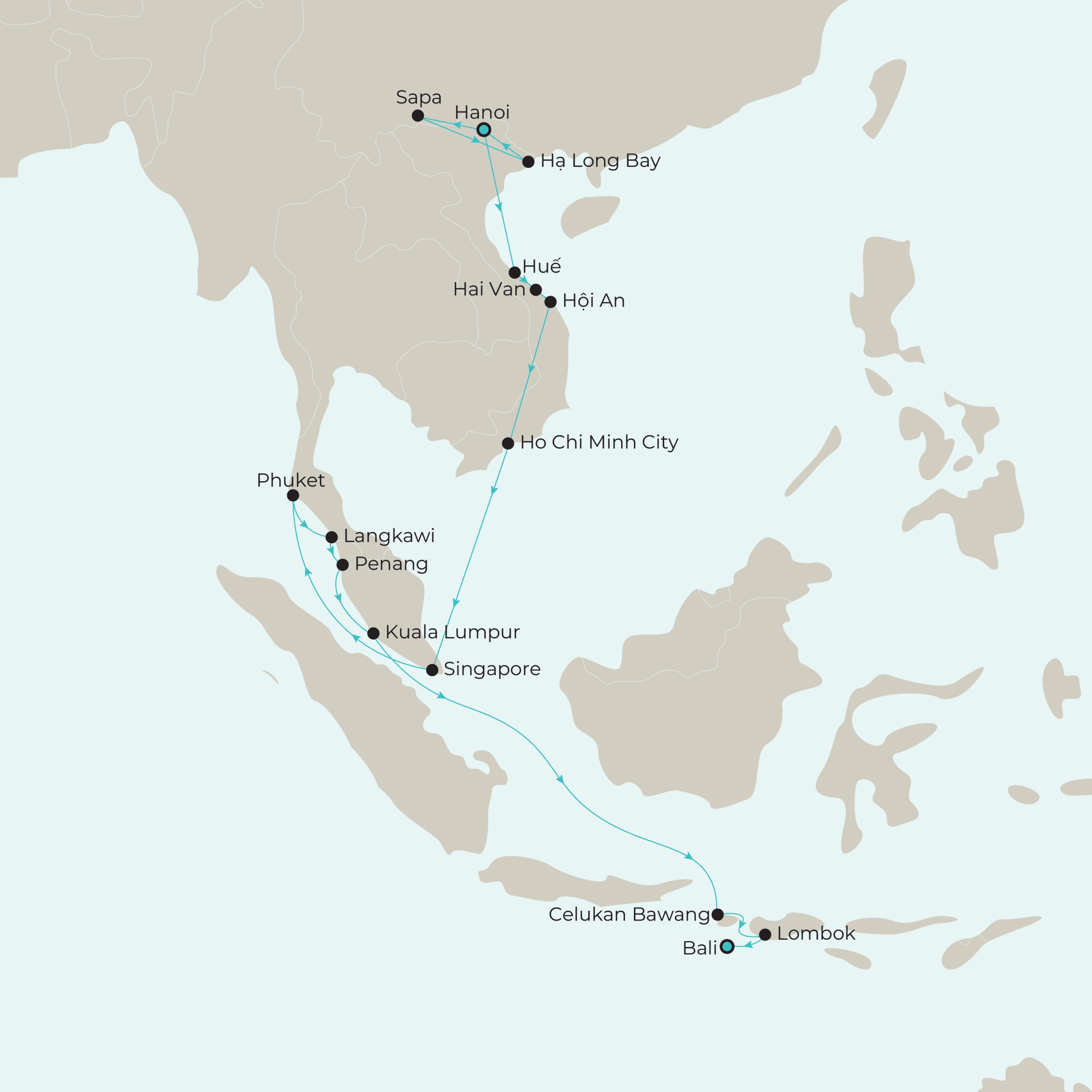 Luxury Vietnam Rail Adventure & All-Inclusive Celebrity Voyage